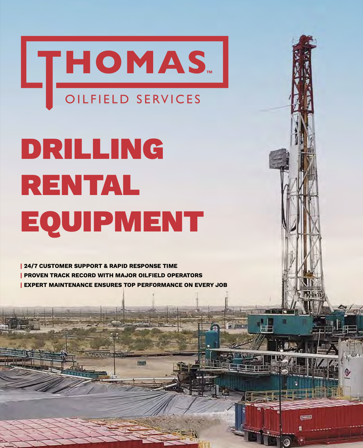 Equipment & Services Brochure Cover